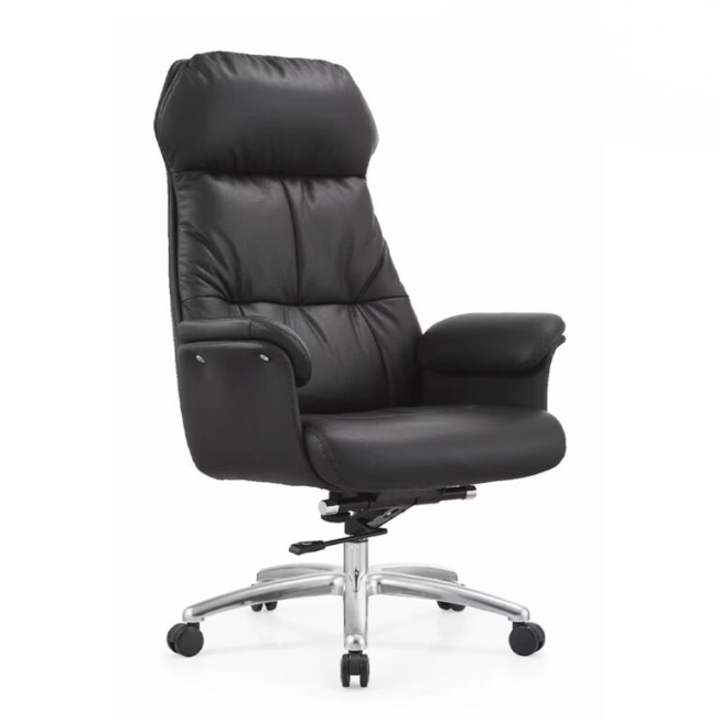 Ghế xoay giám đốc văn phòng bọc da blak, grey: SG - 3808 - $hienthicat